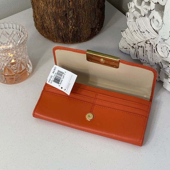 Coach Woven Leather Wallet - Picture 3 of 5